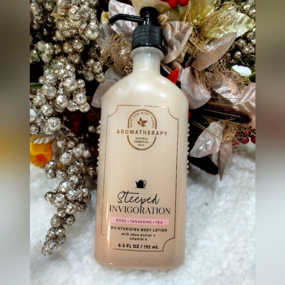 BBW Steeped Invigoration Rose Tangerine Tea Body Lotion - Picture 1 of 2